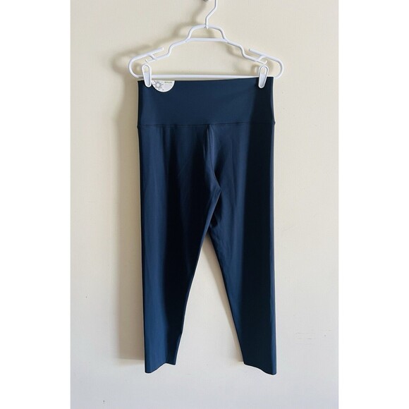 Aerie Offline Goals Leggings Size XL 7/8 Hi-Rise Stretch Navy Blue NWT - Picture 1 of 3